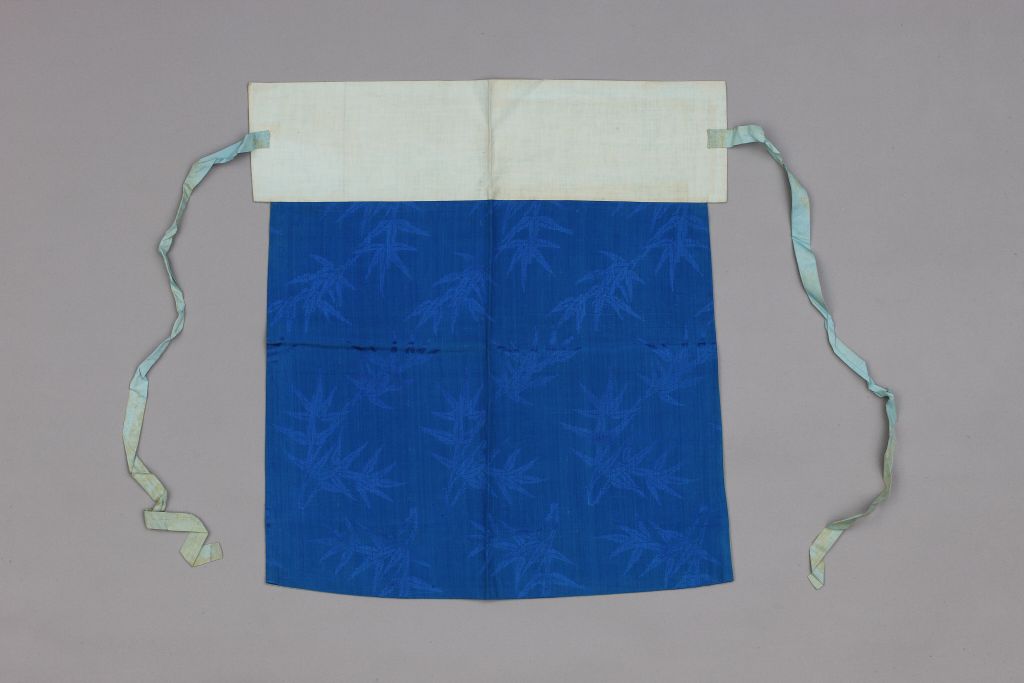 Blue Silk Clip Fart Curtain-China Archive